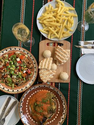 You MUST try the tofu   at Restaurant Prince Cyril in Nessebar