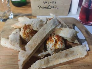 Hummus at Restaurant Prince Cyril in Nessebar