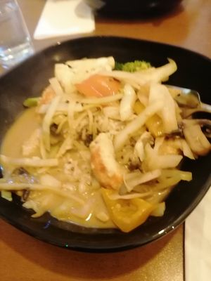 Creamy mushroom at Vegan Fusion in North London