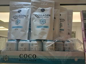 Collagen products at Sweet Fit in West London