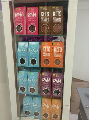 Organic Vegan Cookies at Sweet Fit in West London