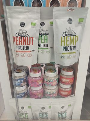 Vegan Proteins, Hemp Protein, Pea Protein, Peanut Protein, Rice Protein, WTF What the Fudge Max protein at Sweet Fit in West London