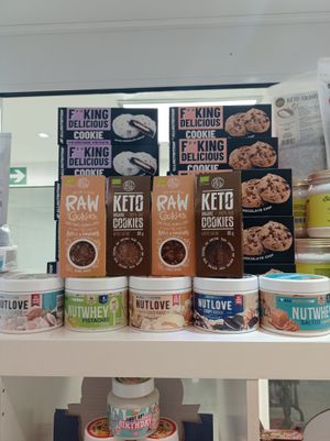 Cookies and Nutlove at Sweet Fit in West London