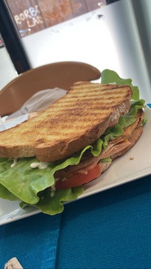 Sandwich dos pisos  at O Bo Xantar in Pontevedra