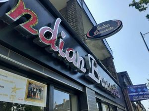 Outside at Indian Brasserie in South Shields