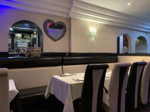 Interior   at Indian Brasserie in South Shields