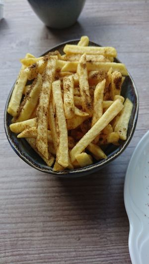 Zataar fries at Lemon Tree in Bamberg