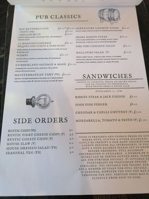 Pub classics at Hope and Anchor in Wirksworth