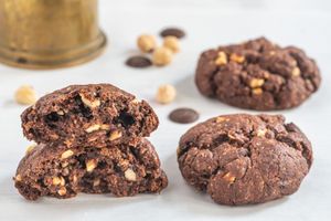 Choco Avellana at La Tribu - Pastelería Vegana in Barcelona