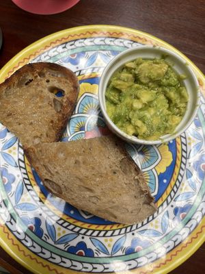 Toast and avo needed to be ordered seperately  at Carrotsticks & Cravings - Stanley in Central Singapore