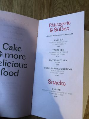 Menu   at Kijamii Kaffee in Witten