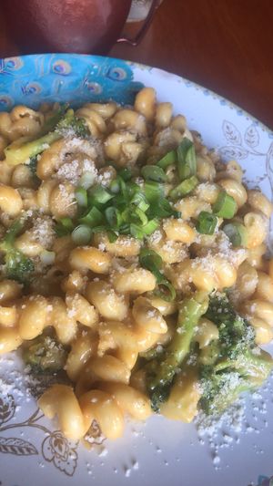 Mac and cheese!  at Pauseitively Vegan in Deerfield Beach