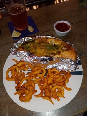 Philly cheese steak at Pauseitively Vegan in Deerfield Beach