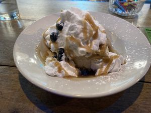 Belgian waffle ice cream sandwich  at Pauseitively Vegan in Deerfield Beach