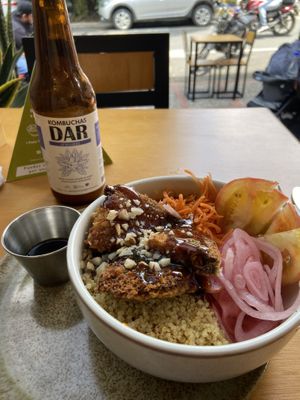   at Vegan & Veggie in Medellin