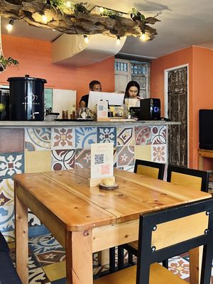 Interior  at Vegan & Veggie in Medellin