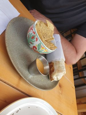 Burrito at Vegan & Veggie in Medellin