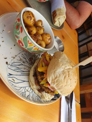 La deli vegan at Vegan & Veggie in Medellin