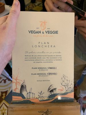 Plan lonchera  at Vegan & Veggie in Medellin