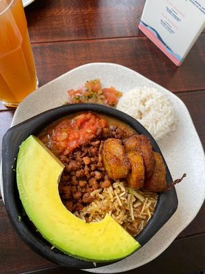 Cazuelita paisa $30.000 at Vegan & Veggie in Medellin