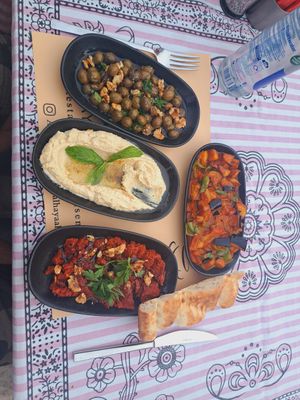 Vegan Meze. at Al Hayaal in Mardin
