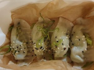 Dumplings at Dim Sum Spot Palackého in Prague