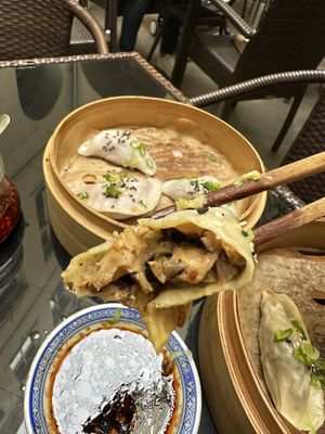 Mushroom peanut  at Dim Sum Spot Palackého in Prague