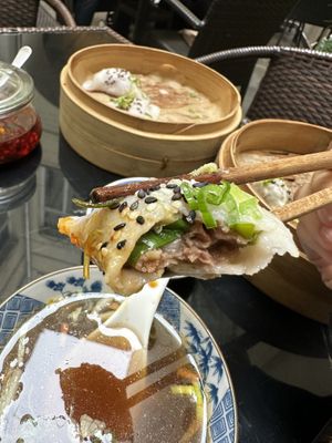 Beyond meat  at Dim Sum Spot Palackého in Prague