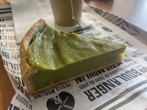 Flan pistache.   at Chez Mercier in Chatellerault