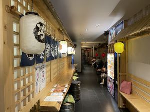 The restaurant entrance at Ichiban Ramen & Street Food in Barcelona