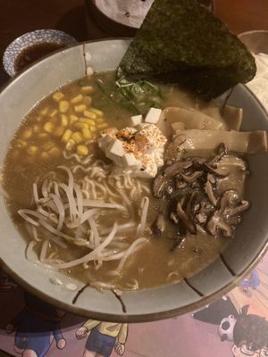Vegan ramen (ask for wheat noodle not egg)  at Ichiban Ramen & Street Food in Barcelona