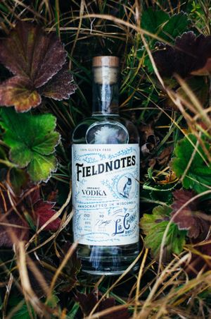 Fieldnotes Organic Vodka  at La Crosse Distilling Co in La Crosse