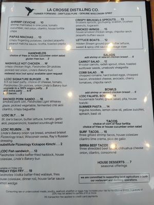  at La Crosse Distilling Co in La Crosse