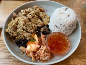 lunch menu vegan duck at The Butterfly Lovers in Berlin