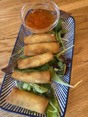 Spring rolls   at The Butterfly Lovers in Berlin