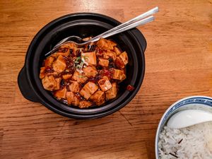 Mapo Tofu at The Butterfly Lovers at The Butterfly Lovers in Berlin