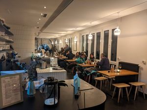 Inside of Butterfly Lovers. at The Butterfly Lovers in Berlin