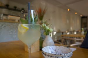 yuzu spritz at The Butterfly Lovers in Berlin