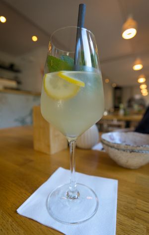 yuzu spritz at The Butterfly Lovers in Berlin