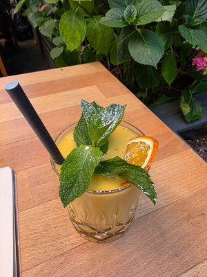 Mango Lassi at The Butterfly Lovers in Berlin