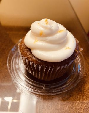 Vegan cupcake  at The Floridian in St Augustine