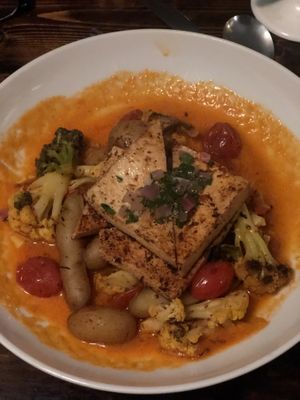 Tofu Nicoise!!! at The Floridian in St Augustine