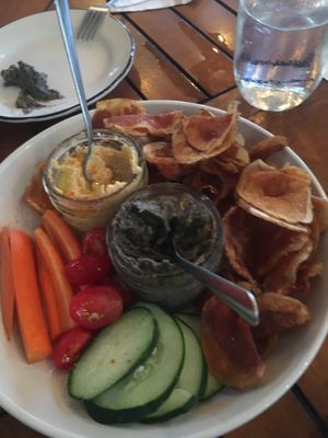 Chip and dip plate. at The Floridian in St Augustine