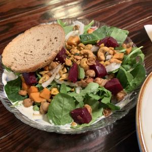 Beet salad (no cheese).   at The Floridian in St Augustine