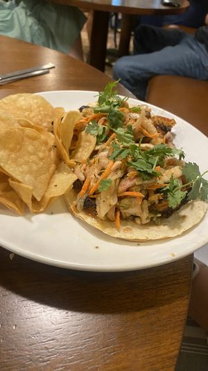 Tempeh tacos  at The Floridian in St Augustine