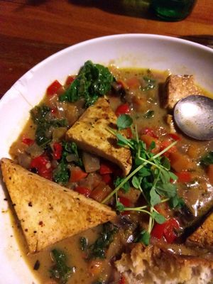 'N Biscuits vegan style at The Floridian in St Augustine