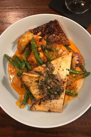 Tofu Nicoise -AMAZING!  at The Floridian in St Augustine