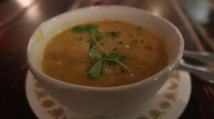 Lentil soup  at The Floridian in St Augustine