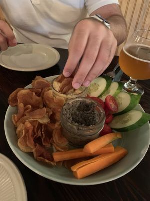 Chips & dip  at The Floridian in St Augustine