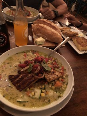 Curry with veggies 👍👍👍 at The Floridian in St Augustine